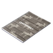 Scandinavisch geïnspireerd notitieboek. Bewerkbare Notitieboek (Linkerzijde)