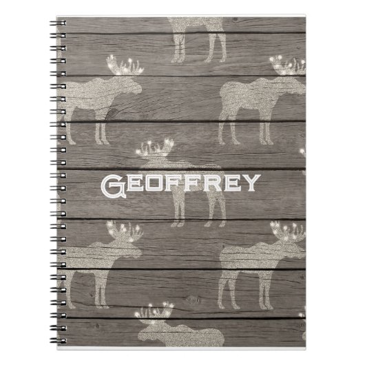 Scandinavisch geïnspireerd notitieboek. Bewerkbare Notitieboek (Voorkant)