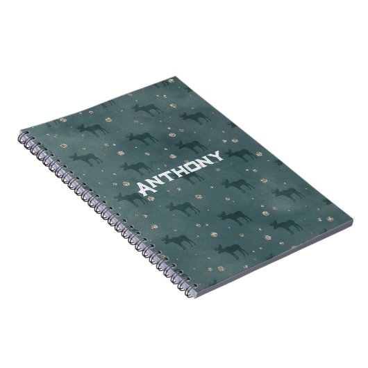 Scandinavisch geïnspireerd notitieboek. Bewerkbare Notitieboek (Rechterzijde)