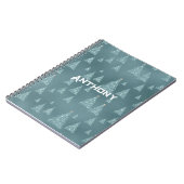 Scandinavisch geïnspireerd notitieboek. Bewerkbare Notitieboek (Linkerzijde)