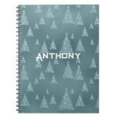 Scandinavisch geïnspireerd notitieboek. Bewerkbare Notitieboek (Voorkant)