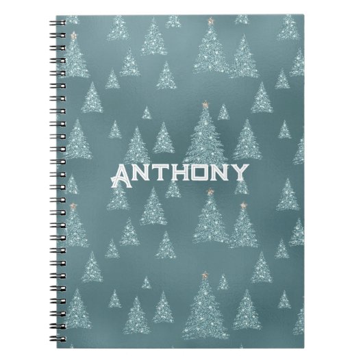 Scandinavisch geïnspireerd notitieboek. Bewerkbare Notitieboek (Voorkant)