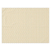 Scandinavisch geïnspireerd Oranje Floral Pattern Tafelkleed (Voorkant (Horizontaal))