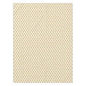 Scandinavisch geïnspireerd Oranje Floral Pattern Tafelkleed (Voorkant)