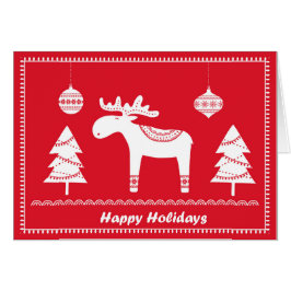 Scandinavisch geïnspireerde vakantiepas. bewerkbaa