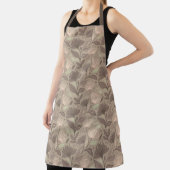 Scandinavisch geometrisch bloemmotief schort (Insitu)