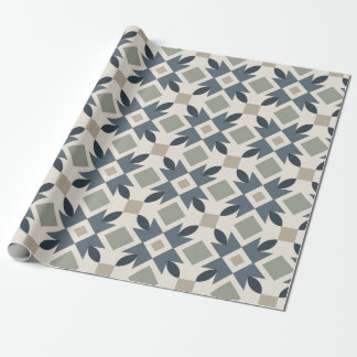 Scandinavisch Geometrisch Modern Noordse Mid-Centu Cadeaupapier