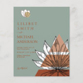 Scandinavisch Japandi Modern Abstract Data opslaan Flyer (Voorkant)