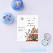 Scandinavisch Japandi Modern Abstract Speciale Dat Flyer (Enkel)