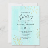 Scandinavisch Japandi Modern Abstract Trouwen (Voorkant)