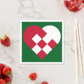 Scandinavisch Joelhart Servet (Insitu)