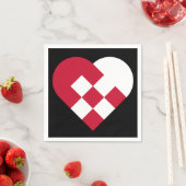 Scandinavisch Joelhart Servet (Insitu)