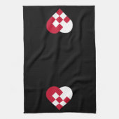 Scandinavisch Joelhart Theedoek (Verticaal)