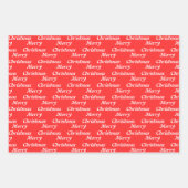 Scandinavisch Kerst Rocking Horse Custom Inpakpapier Vel (Voorkant 2)