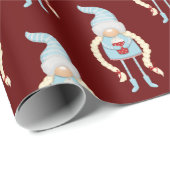 Scandinavisch kerstboomwerkpapier cadeaupapier (Rol Hoek)