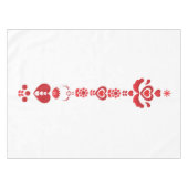 Scandinavisch kerstfeest Modern Pattern Tablecloth Tafelkleed (Voorkant (Horizontaal))