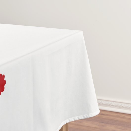 Scandinavisch kerstfeest Modern Pattern Tablecloth Tafelkleed (Voorbeeld)