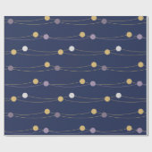 Scandinavisch kerstpapier cadeaupapier (Vlak)