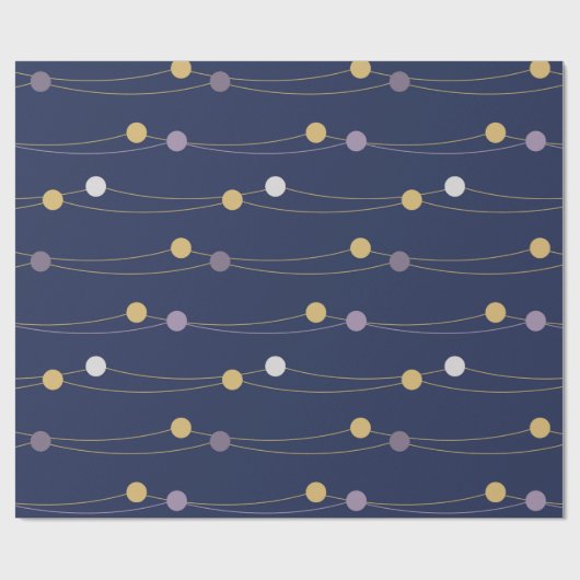 Scandinavisch kerstpapier cadeaupapier (Vlak)