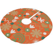 Scandinavisch kerstpatroon uit de middeleeuwen kerstboom rok (Gekanteld)