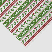 Scandinavisch Kerstrendier Tissuepapier (Detail)