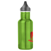 Scandinavisch Kerstschommelpaard Waterfles (Links)