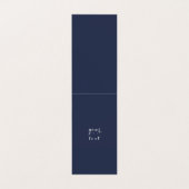  Scandinavisch kerstVisitekaartje Visitekaartje (Binnenkant ongevouwen)