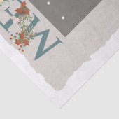 Scandinavisch kerstwinterdier tissuepapier (Detail)