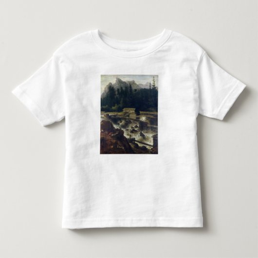 Scandinavisch landschap, 1670 kinder shirts (Voorkant)