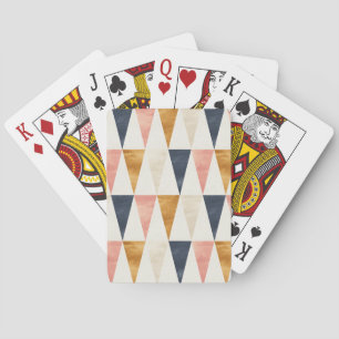 Scandinavisch marinevlag patroon pokerkaarten