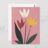 Scandinavisch minimalistisch #163 briefkaart (Voorkant / Achterkant)