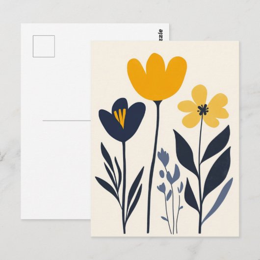 Scandinavisch minimalistisch #164 briefkaart (Voorkant / Achterkant)