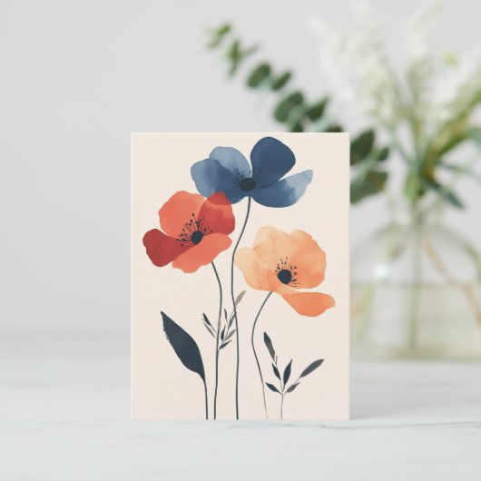 Scandinavisch minimalistisch #165 briefkaart (Staand voorkant)