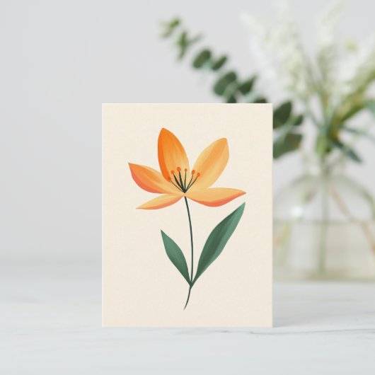 Scandinavisch minimalistisch #166 briefkaart (Staand voorkant)