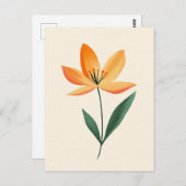 Scandinavisch minimalistisch #166 briefkaart (Voorkant / Achterkant)