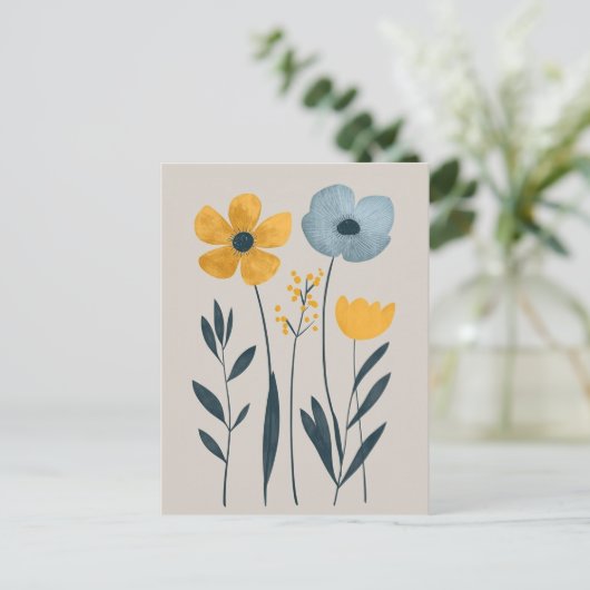 Scandinavisch minimalistisch #169 briefkaart (Staand voorkant)