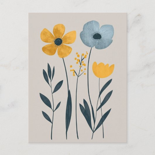 Scandinavisch minimalistisch #169 briefkaart (Voorkant)