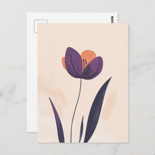 Scandinavisch minimalistisch #178 briefkaart (Voorkant / Achterkant)