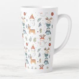 Scandinavisch Noords Kerstvakantie Winter Latte Mok