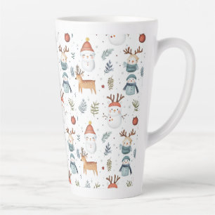 Scandinavisch Noords Kerstvakantie Winter Latte Mok