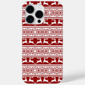 Scandinavisch noordse kerstrendierrenier Case-Mate iPhone case (Achterkant)