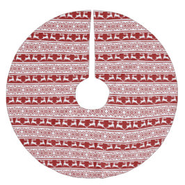 Scandinavisch noordse kerstrendierrenier kerstboom rok