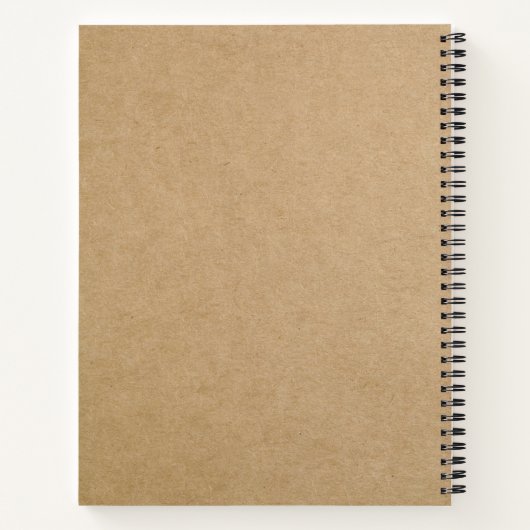 Scandinavisch noordse kerstrendierrenier notitieboek (Achterkant)