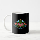 Scandinavisch Noors Rosemaling Noorwegen Koffiemok (Links)