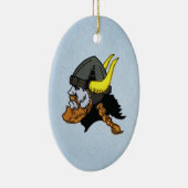 Scandinavisch Noors Viking Keramisch Ornament (Rechts)