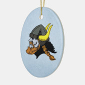 Scandinavisch Noors Viking Keramisch Ornament (Links)