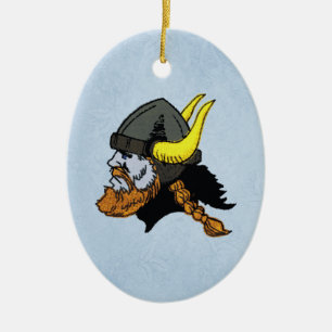 Scandinavisch Noors Viking Keramisch Ornament