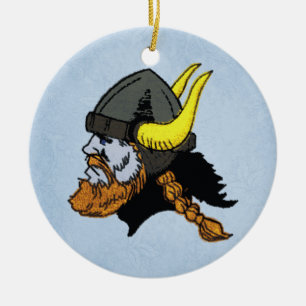 Scandinavisch Noors Viking Keramisch Ornament