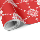 Scandinavisch Nordic Christmas Wrapping Papier (Rol Hoek)