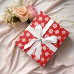 Scandinavisch Nordic Christmas Wrapping Papier<br><div class="desc">Introductie van mijn prachtige witte Nordic Floral Pattern Christmas Wrapping Paper - een naadloos ontwerp op een feestelijke rode achtergrond, waardoor een perfecte mix van elegantie en feestvreugde ontstaat. Verhoog je cadeaupakkende ervaring met dit tijdloze patroon, geïnspireerd door Scandinavische tradities en winterse bloei. Elk vel is vervaardigd met nauwgezette details,...</div>